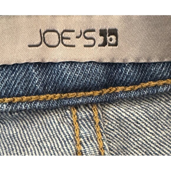 Joes Size 25 Distressed Denim Shorts Frayed Hem Cotton/Spandex Medium Wash Blue - Picture 2 of 12